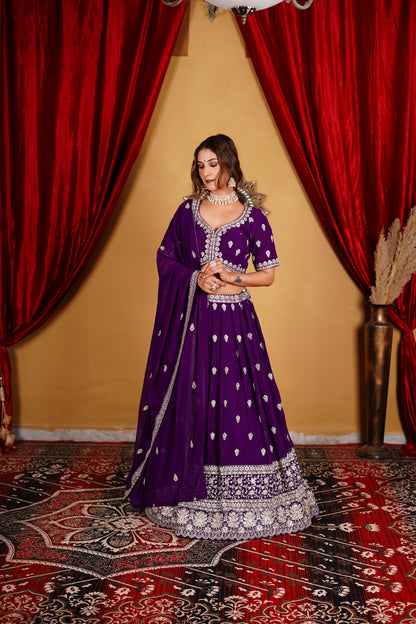 Purple Lehenga