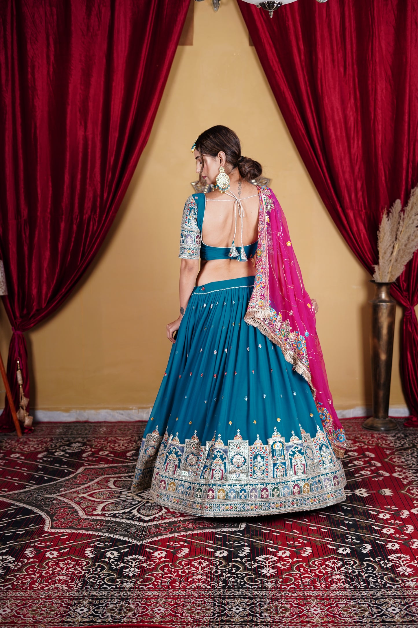 Blue Lehenga