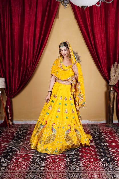 Yellow Lehenga