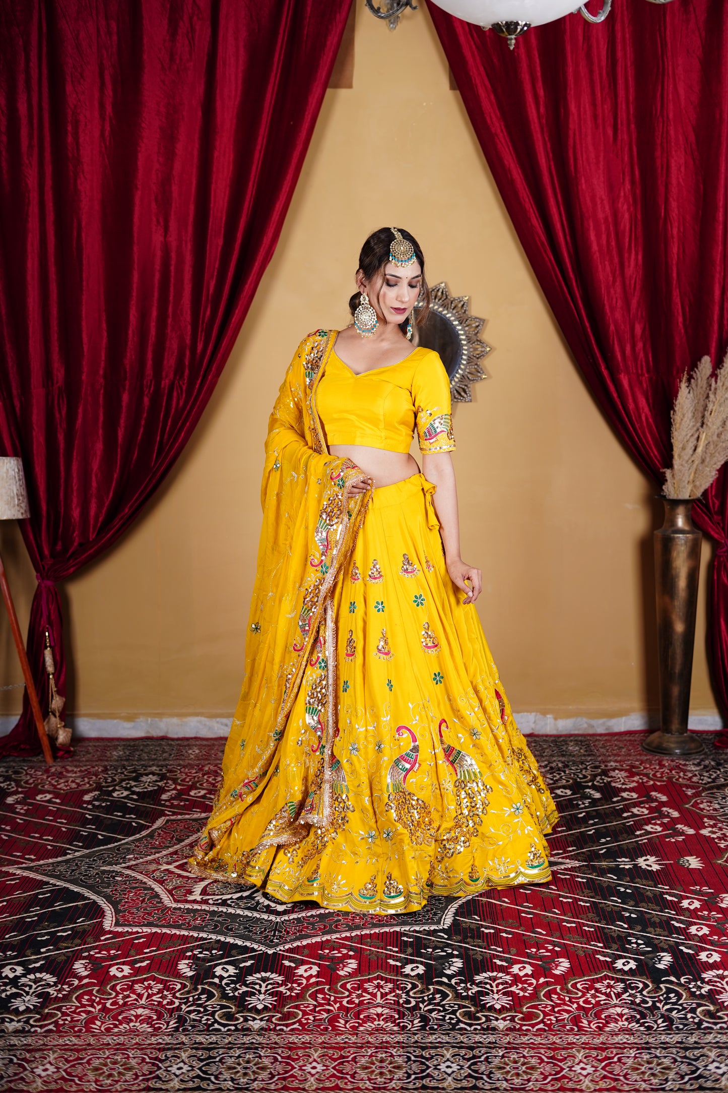 Yellow Lehenga