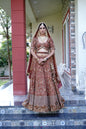 Red Bridal Lehenga